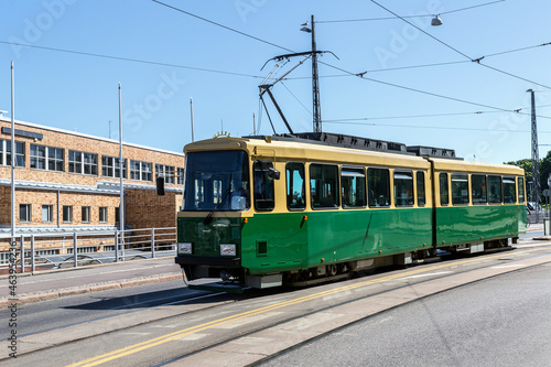 Public transport, tram in Helsinki © Sergii Figurnyi