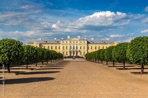 Rundale Palace in Latvia