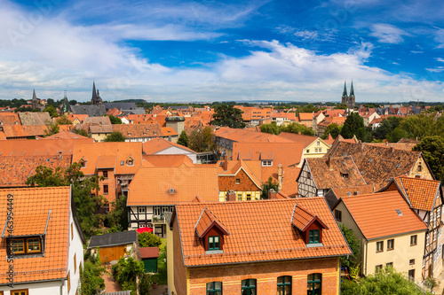 Panoramic view of Quedlinburg, Germany © Sergii Figurnyi