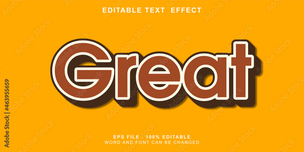 text-effect-editable-great