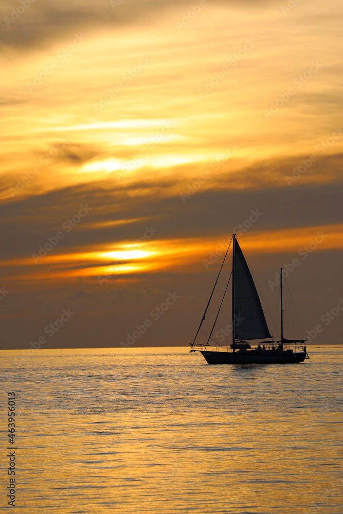 Sail Away at Sunset
