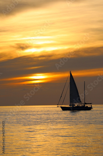 Sail Away at Sunset