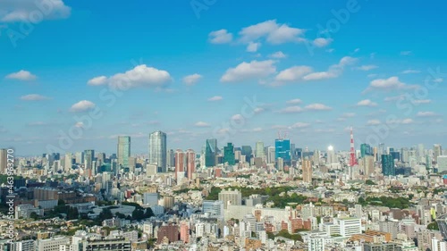 東京の風景　タイムラプス
