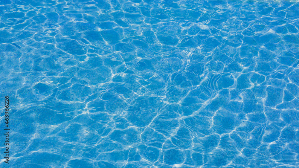 abstract blue water texture for background reflection on the blue water surface in the sea