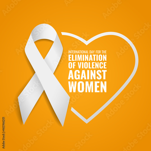 Vector Illustration of International Day for the Elimination of Violence against Women
