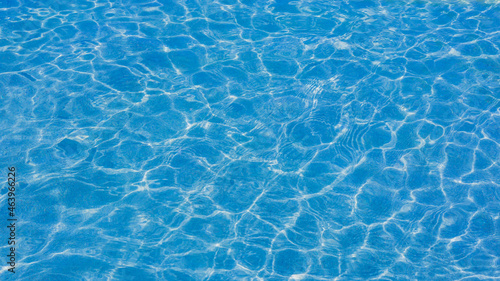 abstract blue water texture for background reflection on the blue water surface in the sea