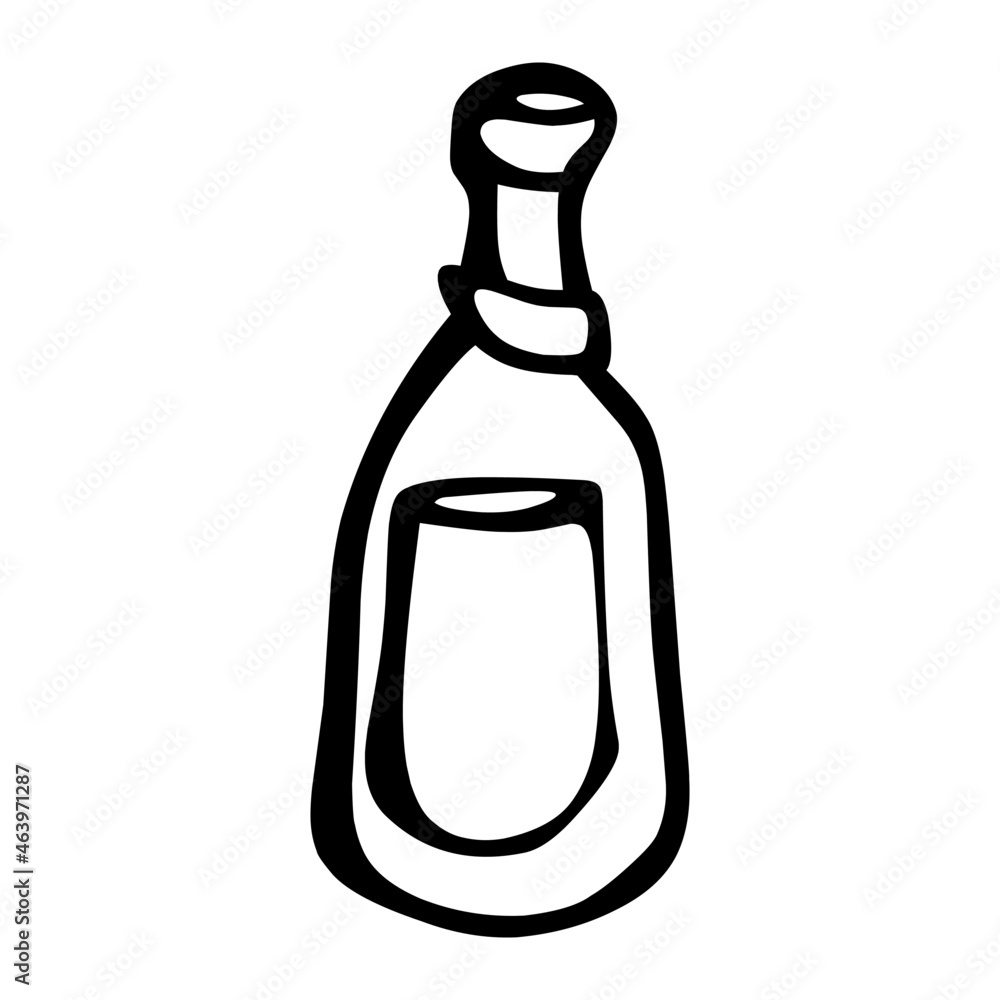 cold brew of coffee hand drawn illustration cold brew of coffee hand drawn illustration