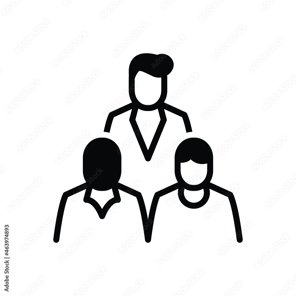 Black solid icon for citizen Black solid icon for citizen