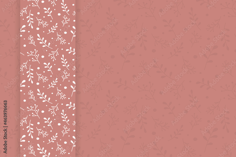 Christmas background with Xmas branches and copyspace. Vector Christmas background with Xmas branches and copyspace. Vector