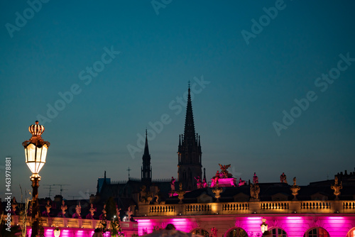 Nancy, Place Stanislas de nuit 