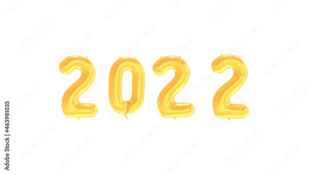 Happy New Year 2022. with Alpha Luma Matte Channel. Loop Animation. Happy New Year 2022. with Alpha Luma Matte Channel. Loop Animation.