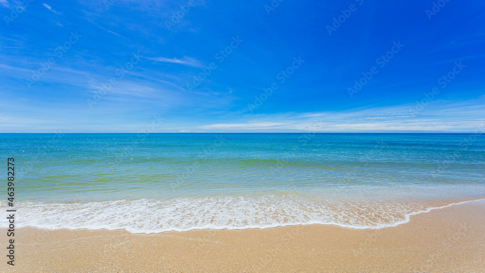 beautiful ocean sea in high season coastal natural landscape Traveler's Heaven
