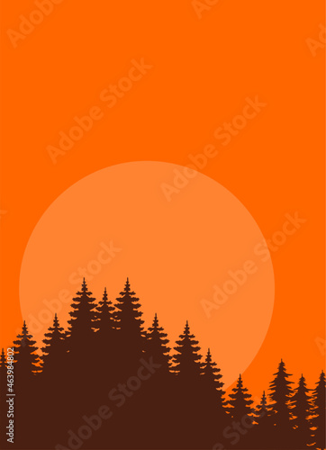 illustrations of landscape vector art