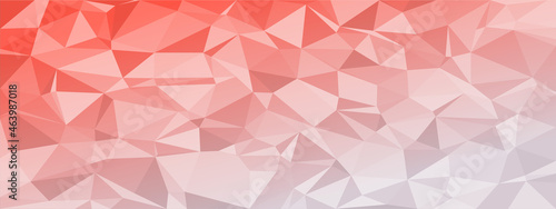 low poly abstract modern background. bright colors chaotic triangles of variable size and rotation. Minimalist layout for business card landing page wallpaper website brochure. Trendy vector eps10