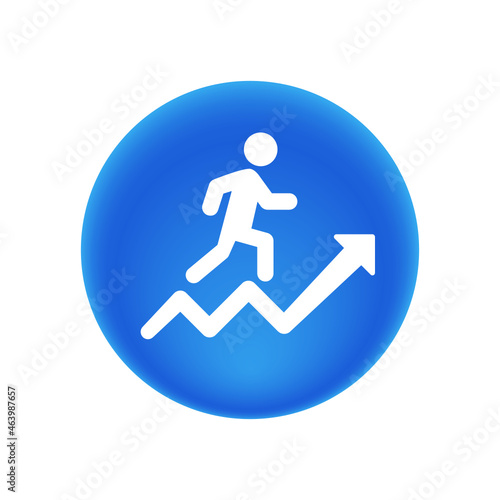 Financial Growth - Sticker