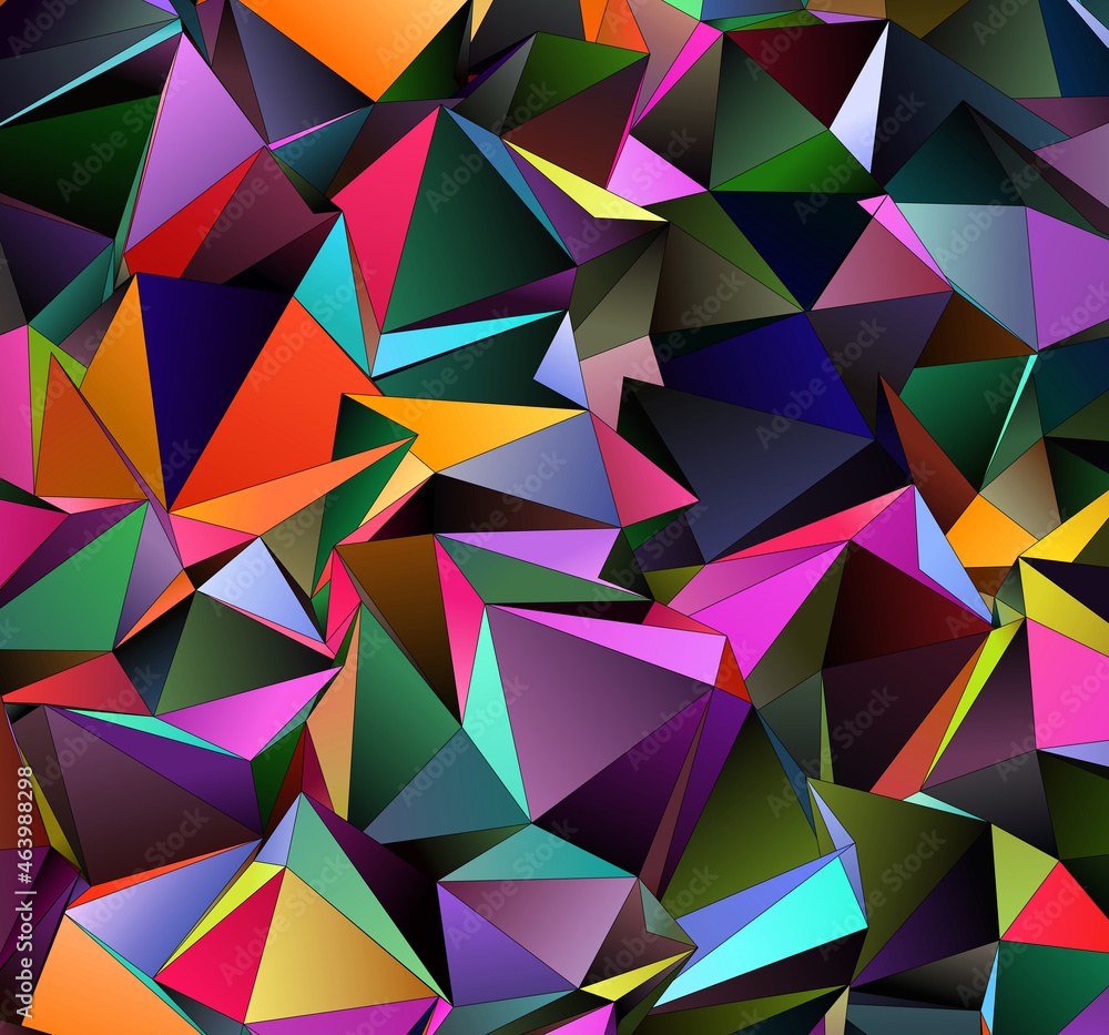 3d Triangles, abstract background. Design wallpaper. 3d Triangles, abstract background. Design wallpaper.
