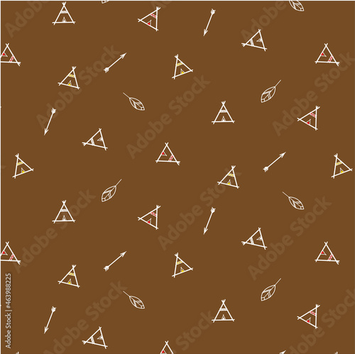 Teepee pattern