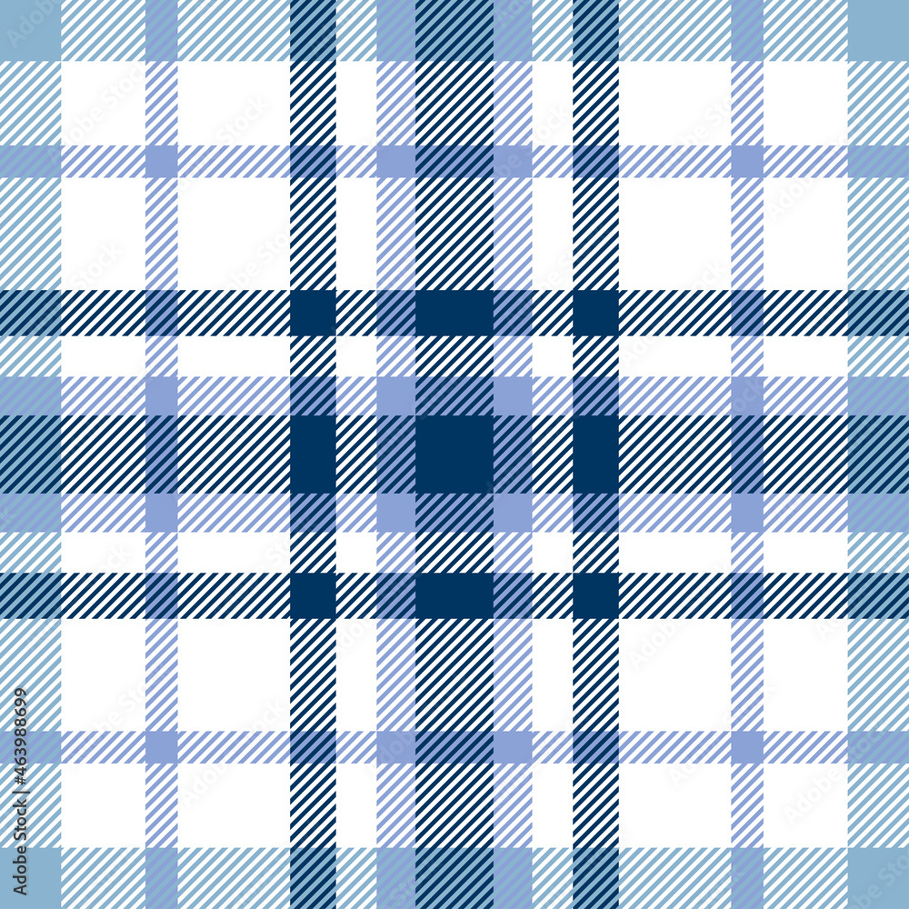 custom made wallpaper toronto digitalSeamless plaid check pattern in clair-de-lune, pastel blue, navy and white.