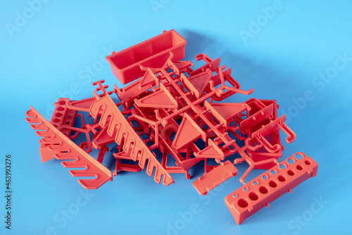 Injection moulded plastic parts photo