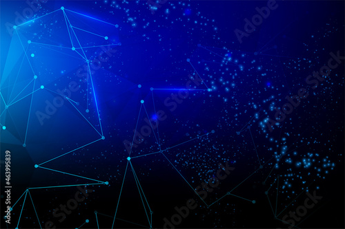 Abstract polygonal space © majcot