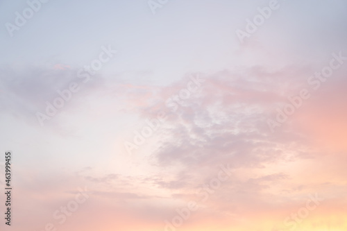 Beautiful dramtic cloudy sky sunset background © Andrii