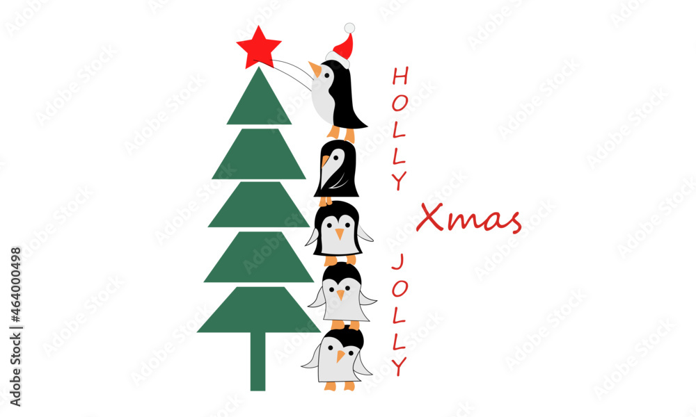 Merry Christmas design for print or use as poster, card, flyer or T Shirt Merry Christmas design for print or use as poster, card, flyer or T Shirt