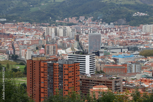 Urban environment in the city of Bilbao
