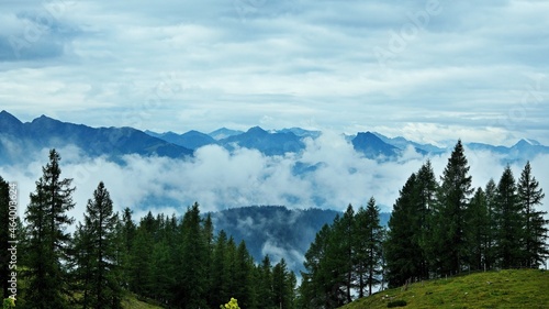 Austrian Alps-outlook of the Alps