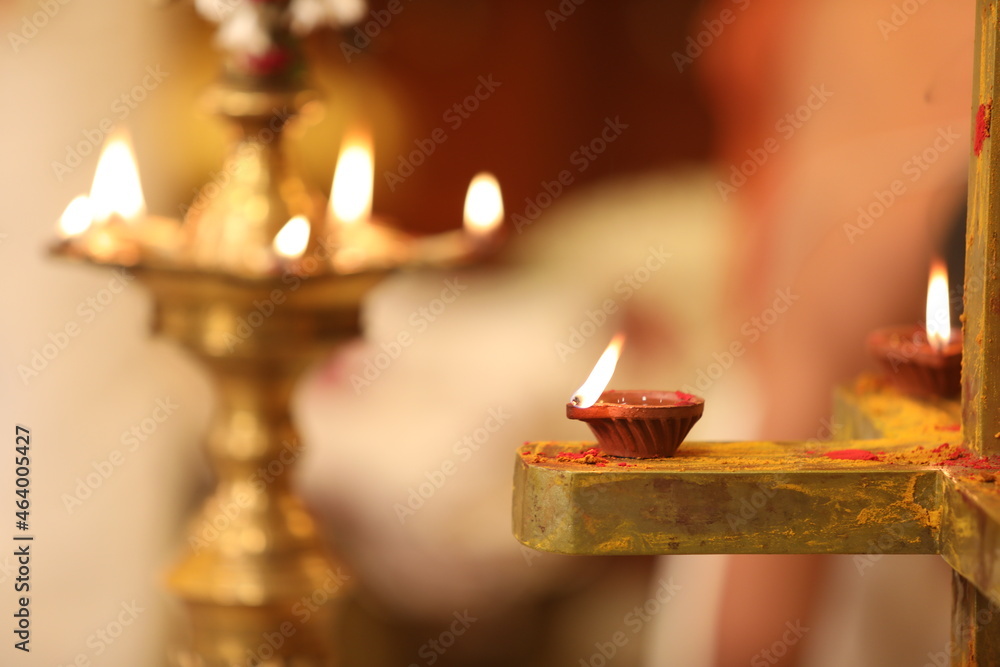 South Indian Wedding Decorative Lamp, Tamil Wedding Decorative Lamp