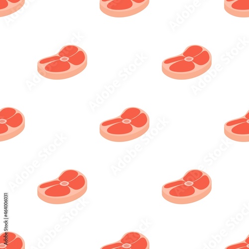 Steak of veal pattern seamless background texture repeat wallpaper geometric vector
