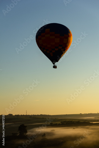 viagem de balão em Boituva © Bruna