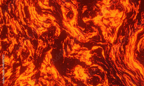 Abstract lava background. Volcanic magma.