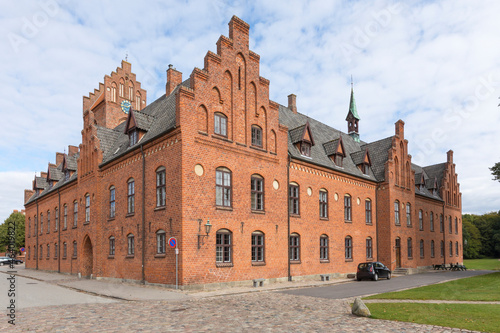 Fotografiet Former monastery of Herlufsholm at Næstved, Denmark