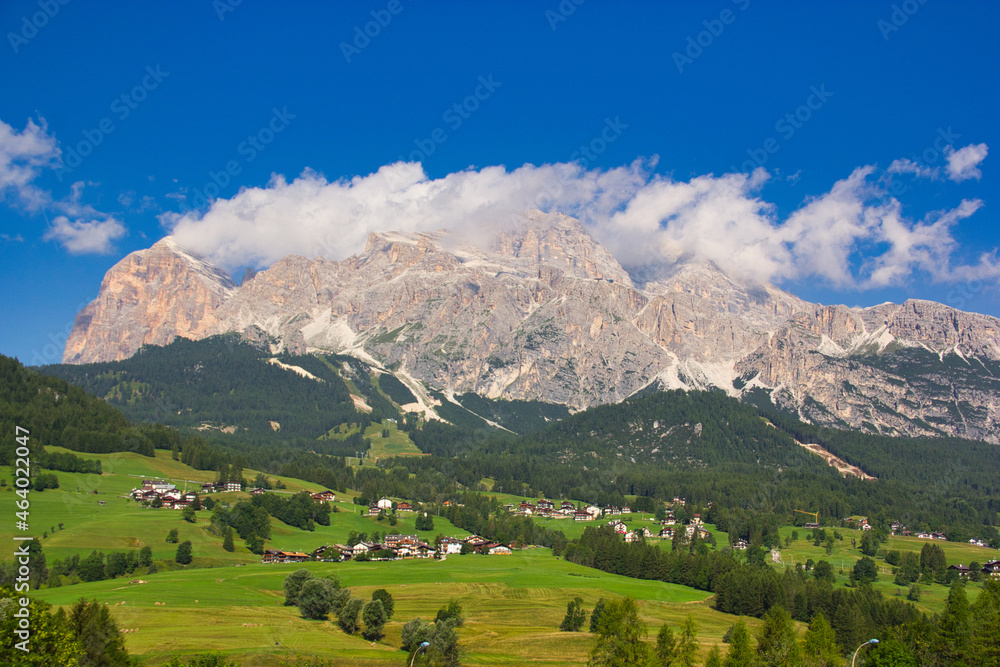 resort town in the highlands of the Dolomites of Italy, Cortina d Ampezzo