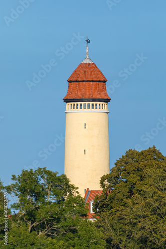 Historic water tower at Nysted, Lolland, Denmark
