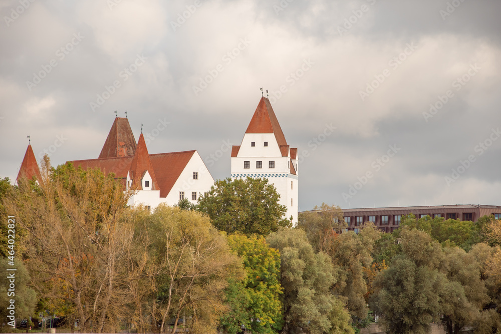 beautiful autumn sunny view of the city of ingolstadt beautiful autumn sunny view of the city of ingolstadt