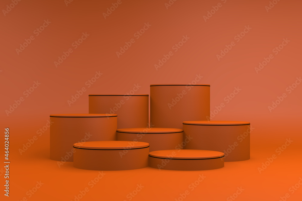 Abstract Podium, Rock Stone Platform Minimal Product Presentatiton, 3D Render Abstract Podium, Rock Stone Platform Minimal Product Presentatiton, 3D Render