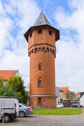 Old water tower at Nykøbing Falster, Denmark