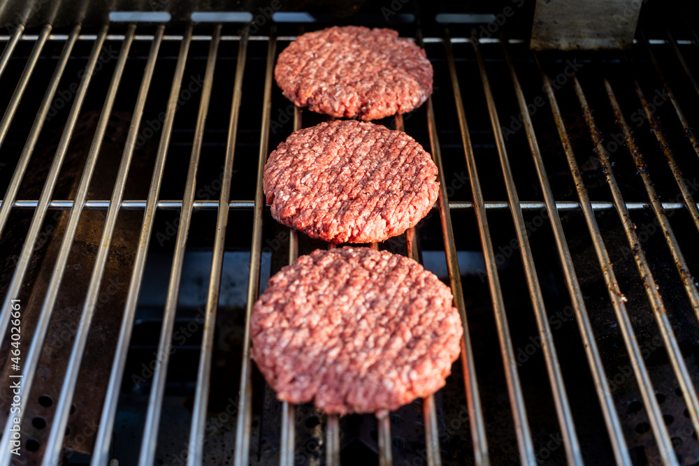 Fleisch auf dem Grill Fleisch auf dem Grill