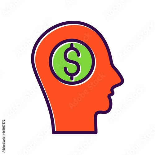 Coin Filled Vector Icon Design