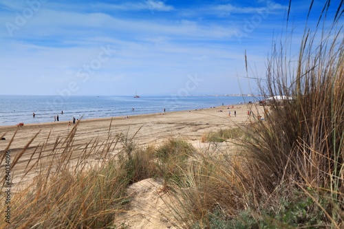 La Grande-Motte beach in France
