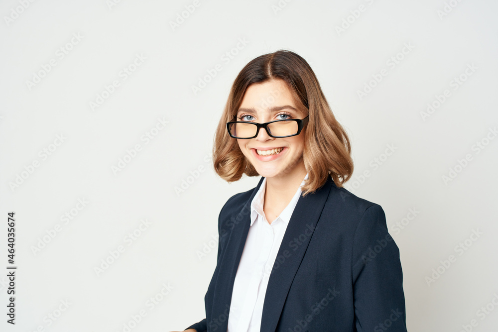 woman in costume success light background emotions woman in costume success light background emotions