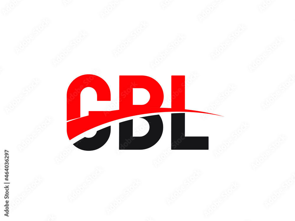GBL Letter Initial Logo Design Vector Illustration GBL Letter Initial Logo Design Vector Illustration