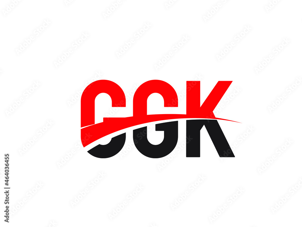 GGK Letter Initial Logo Design Vector Illustration