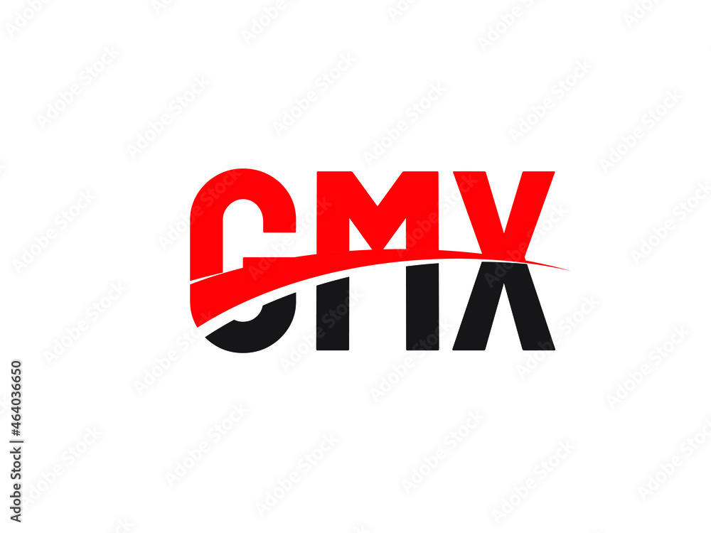 GMX Letter Initial Logo Design Vector Illustration