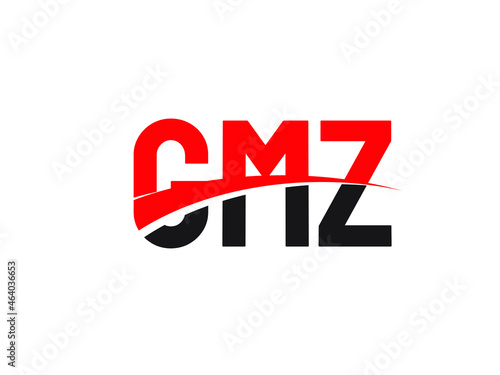 GMZ Letter Initial Logo Design Vector Illustration photo