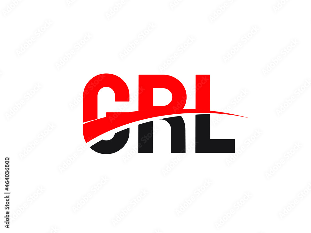 GRL Letter Initial Logo Design Vector Illustration
