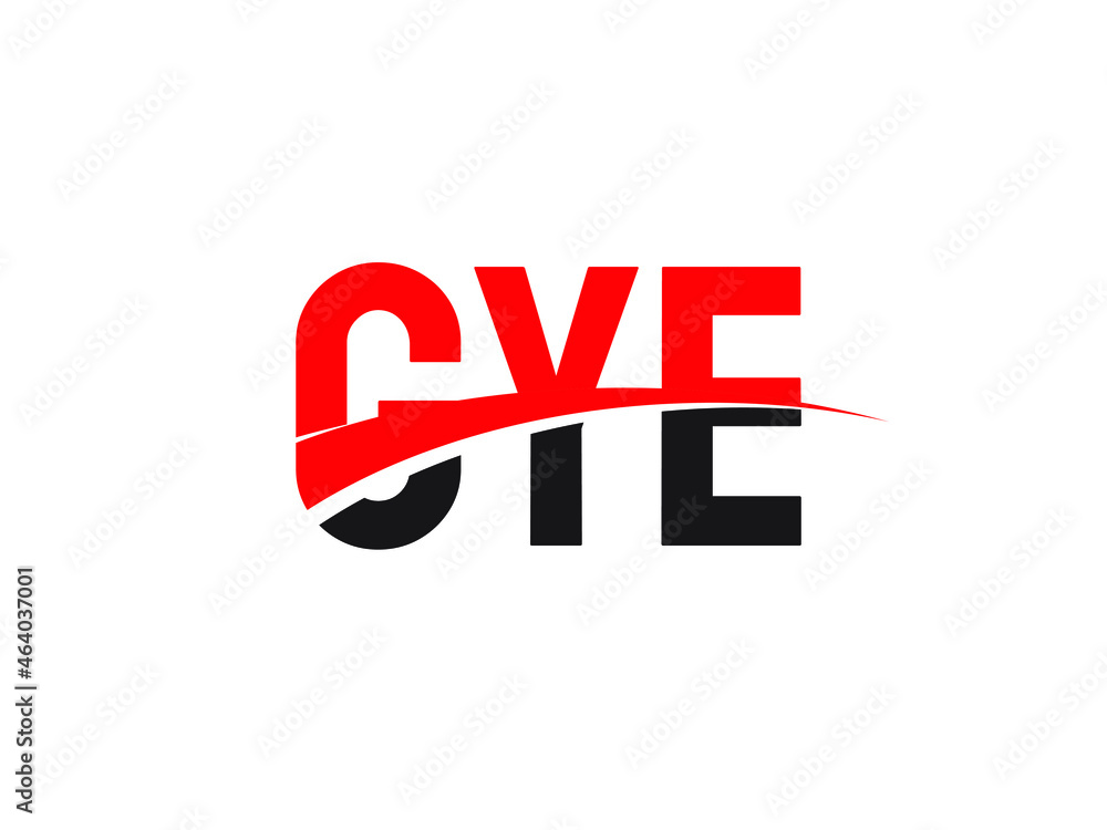 GYE Letter Initial Logo Design Vector Illustration GYE Letter Initial Logo Design Vector Illustration
