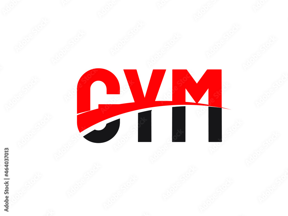 GYM Letter Initial Logo Design Vector Illustration GYM Letter Initial Logo Design Vector Illustration