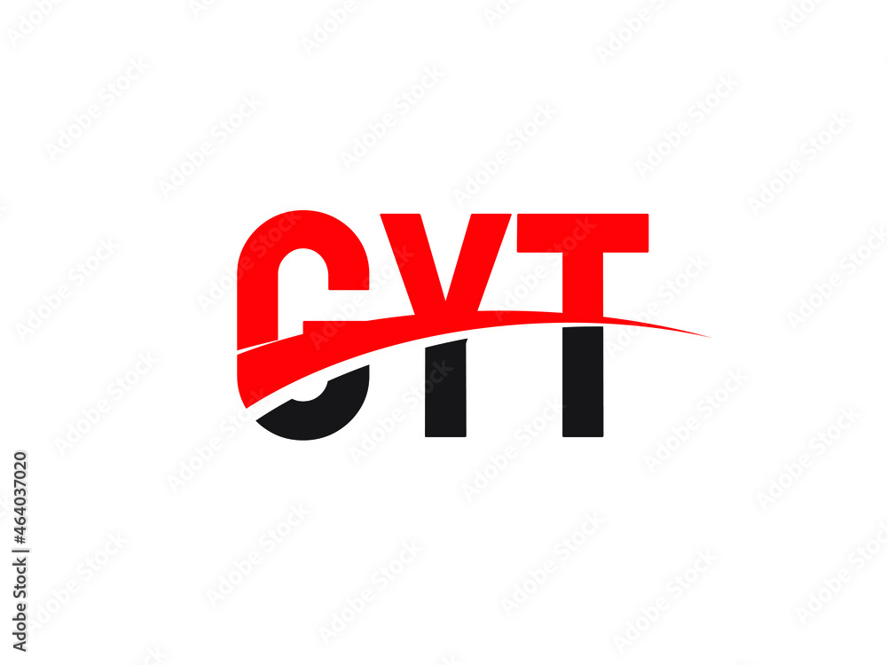 Fototapeta premium GYT Letter Initial Logo Design Vector Illustration